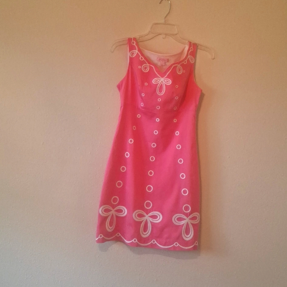 Lilly Pulitzer size 0 pink & white